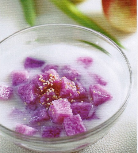 Cách nấu chè khoai môn của Bà